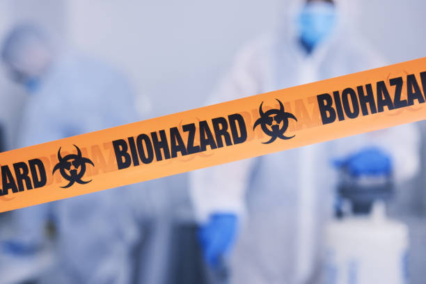 Professional Blood Cleanup technician working in Plymouth, NH